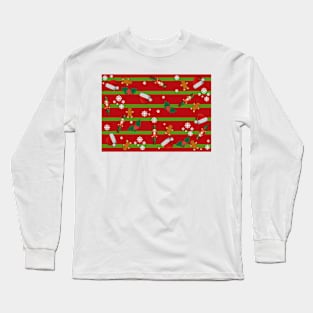 Christmas Pattern Long Sleeve T-Shirt